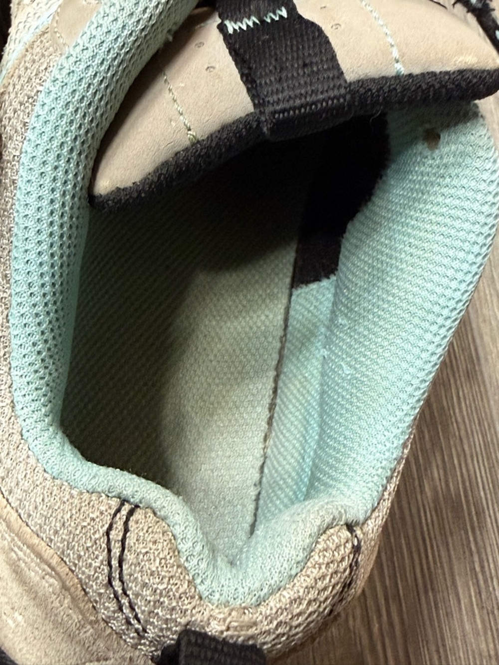 Nike ACG SALBOLIER Suede Hiking Shoes Gray/Sky Blue 380587-007 Women 7 Outdoors - Picture 11 of 15